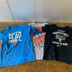 Youth S/M Nike and Adidas Bundle